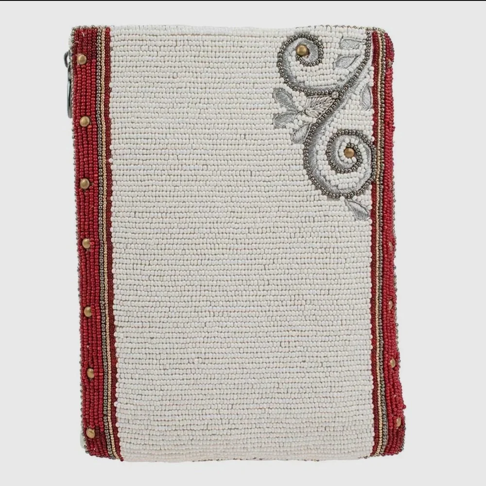 Mary Frances - Royal Bee Beaded Mini Crossbody Handbag